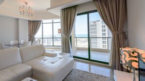 32-inch flat-screen TV with cable channels, TV - Al Manzil Residence (Manama)