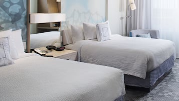 Bộ đồ giường cao cấp, chăn bông, bàn