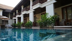 Terrace/patio - Athena Hotel (Pakse)