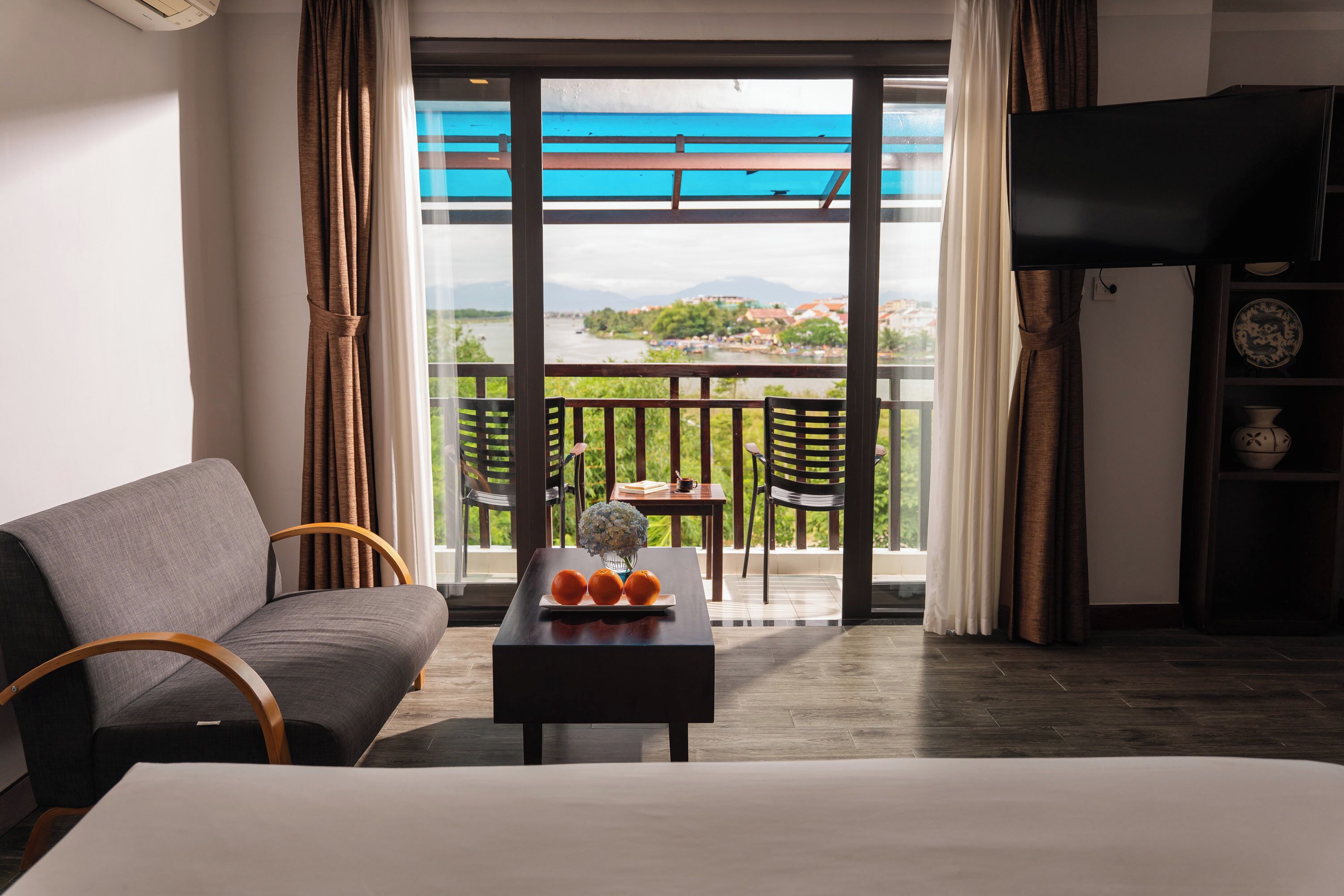 superior double or twin room, 1 bedroom, balcony, garden view | balcony view