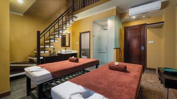Couples treatment room(s), body treatments, aromatherapy