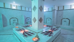 Sauna, Turkish bath, hot stone massages, body scrubs, facials - Kemal Bay Hotel - All Inclusive (Alanya)