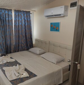 Economy-Zimmer, 2 Einzelbetten, Stadtblick