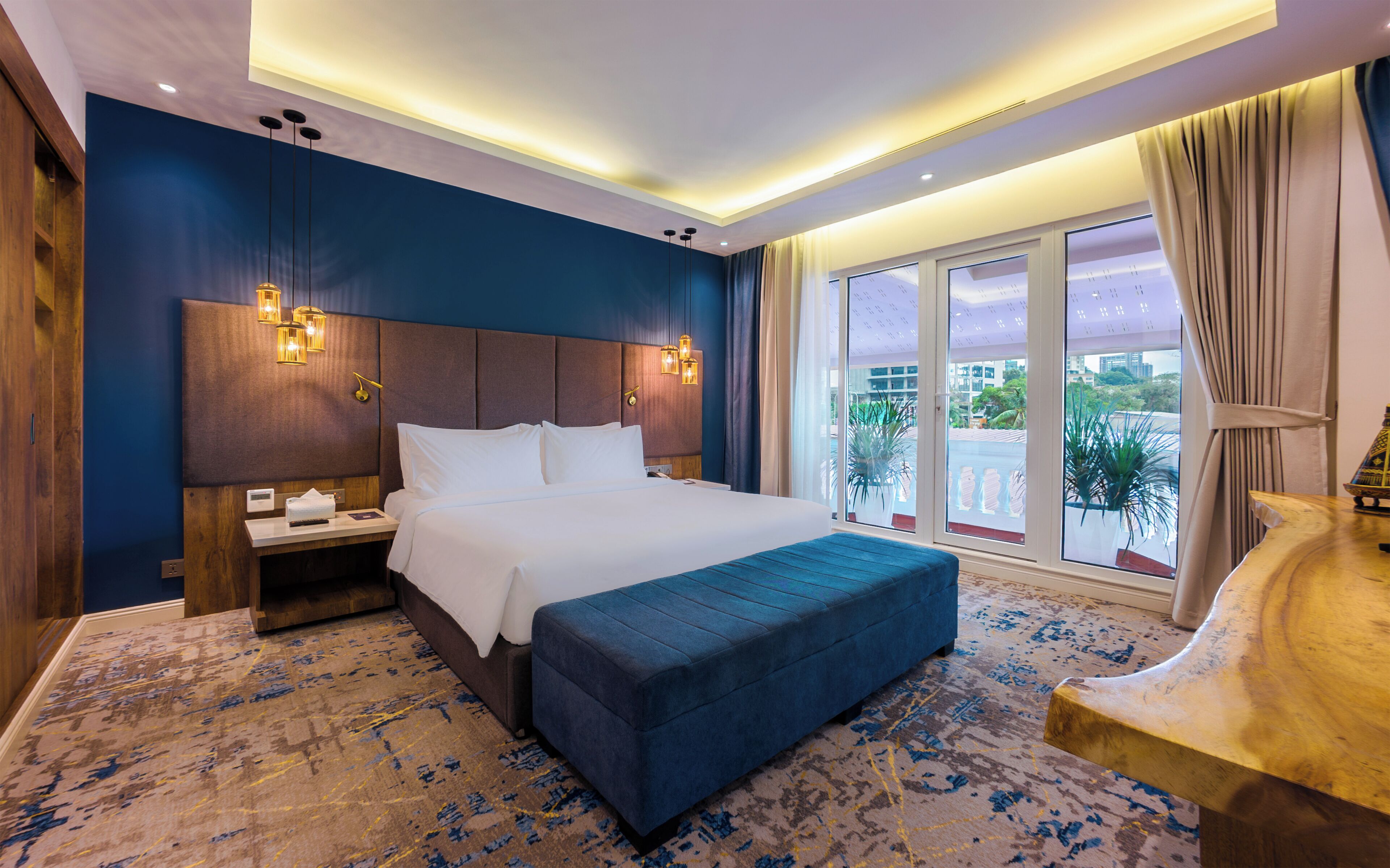 Luxury Double Room, 1 Bedroom, City View