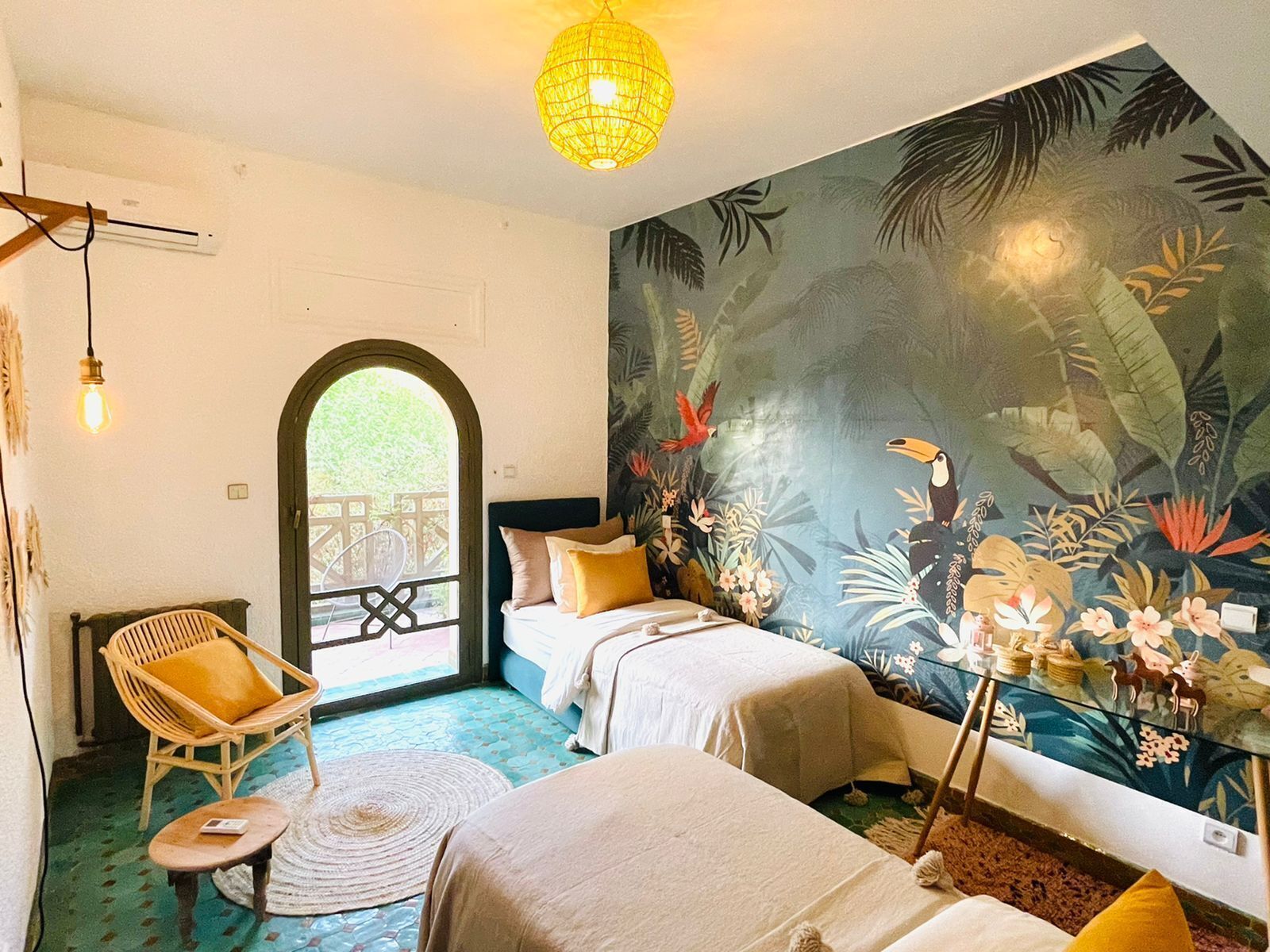 Standard-Suite, mit Bad, Gartenblick | Hochwertige Bettwaren, Verdunkelungsvorhänge, kostenloses WLAN