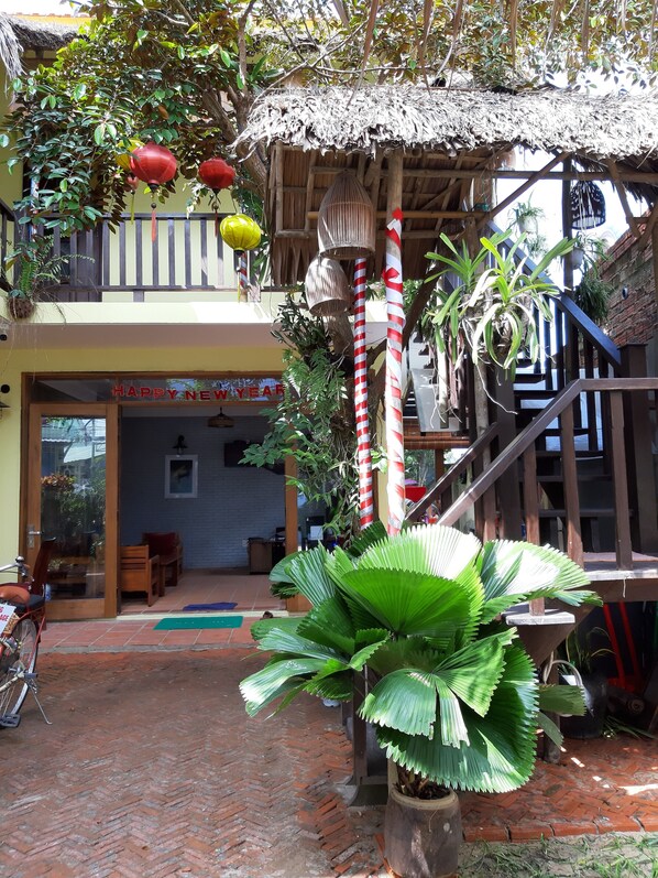 Fachada da propriedade