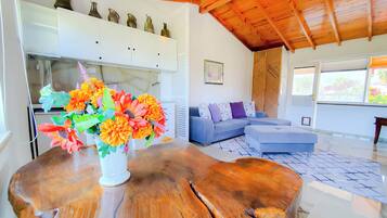 Apartemen Comfort, Bebas Asap Rokok, pemandangan kebun | Area keluarga