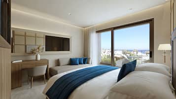 1 slaapkamer, een kluis op de kamer, geluiddichte muren, gratis wifi