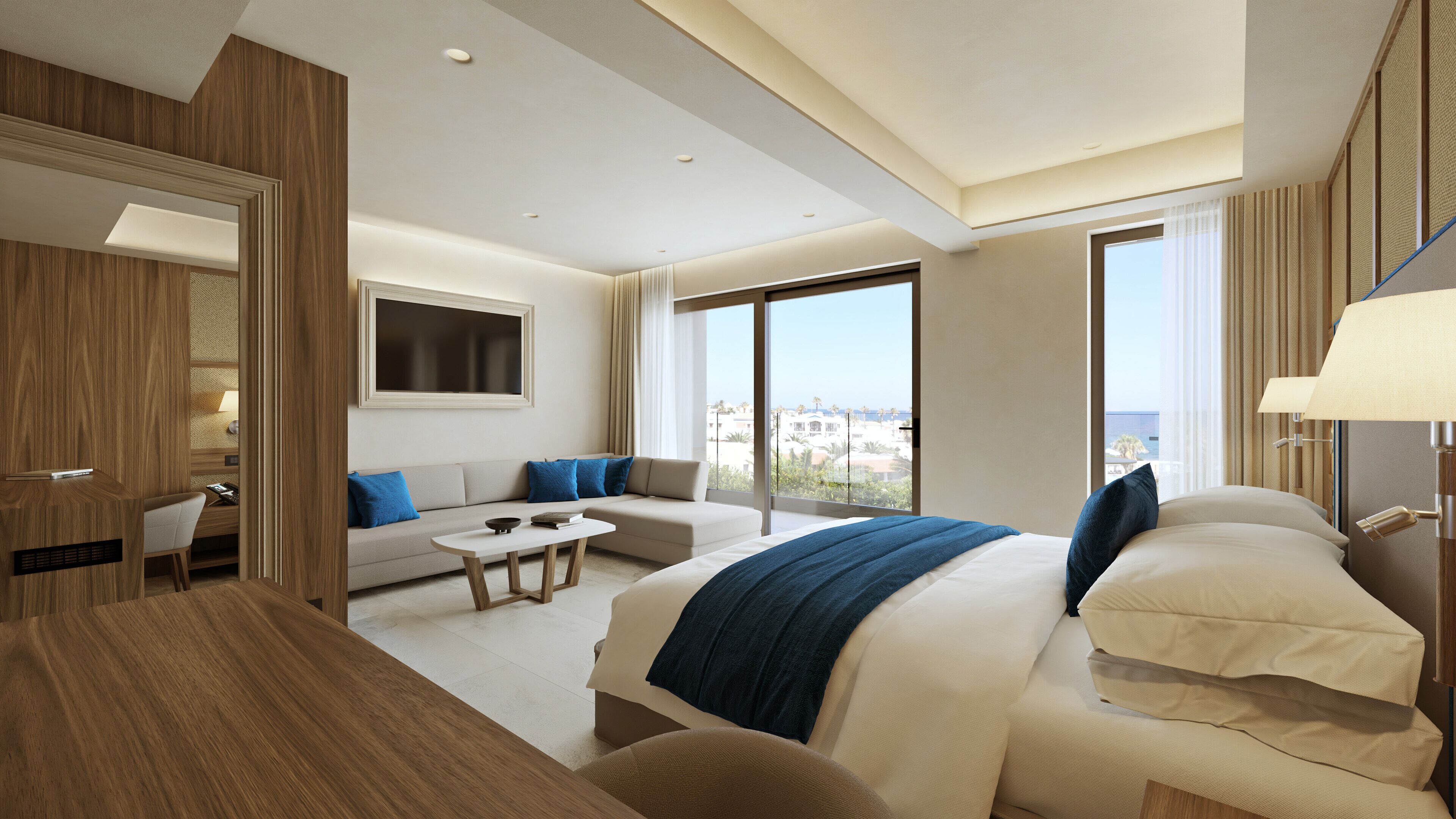 In-room safe, soundproofing, free WiFi, bed sheets