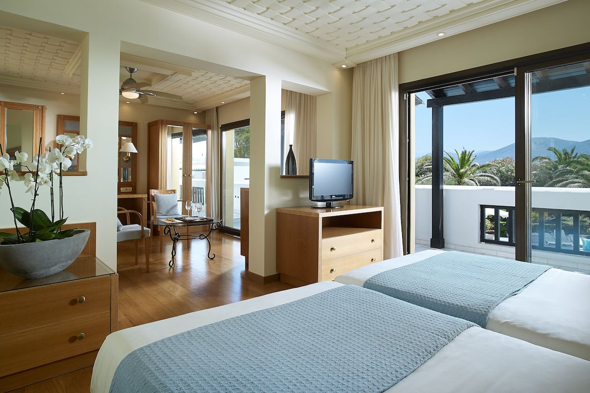 Appartement Duplex Royal | Vue de la chambre