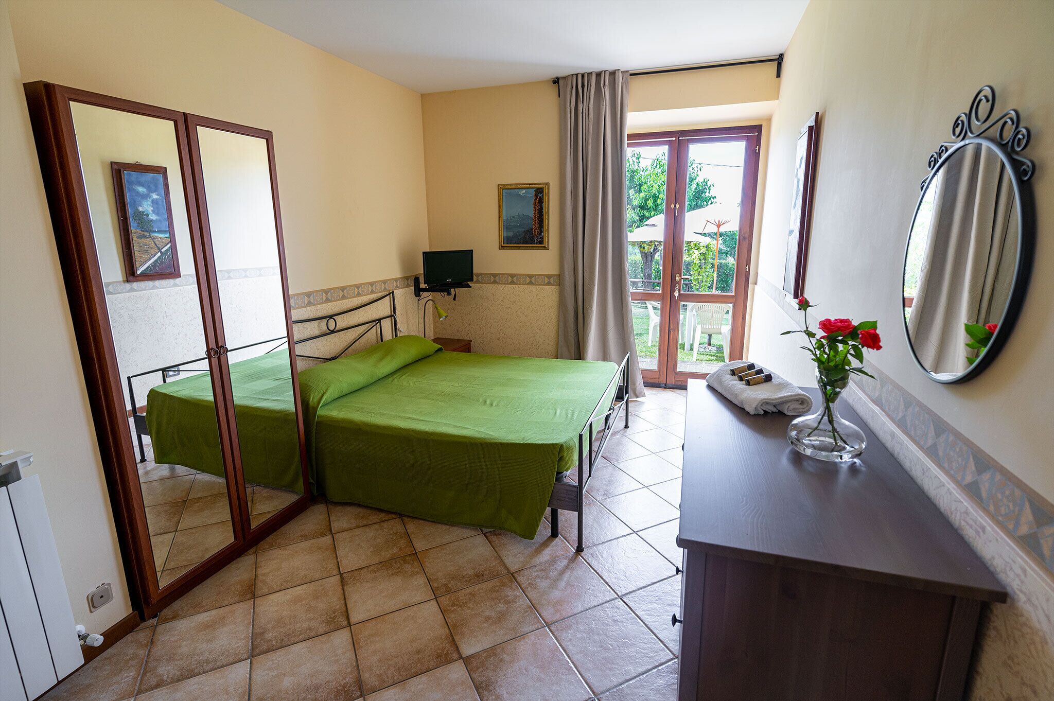 Soundproofing, iron/ironing board, travel cot, free WiFi