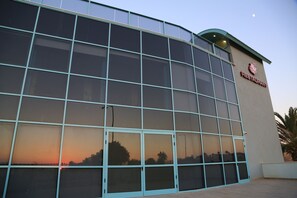 Façade de l’hébergement