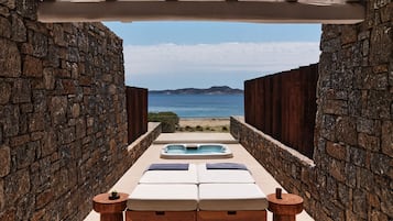 Vista a la playa o al mar