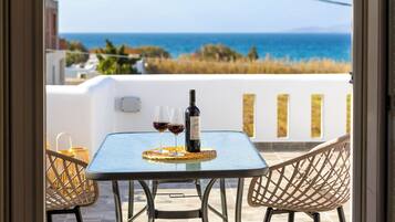 Suíte estúdio luxo | Terraço/pátio