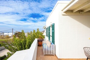Apartamento superior (4 Persons) | Terraço/pátio