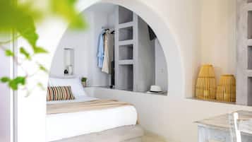Studio Deluks, 1 Tempat Tidur King | Didekorasi berbeda-beda dan dilengkapi dengan perabotan berbeda-beda