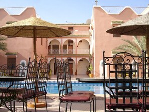 Breakfast, lunch, dinner served; Moroccan cuisine