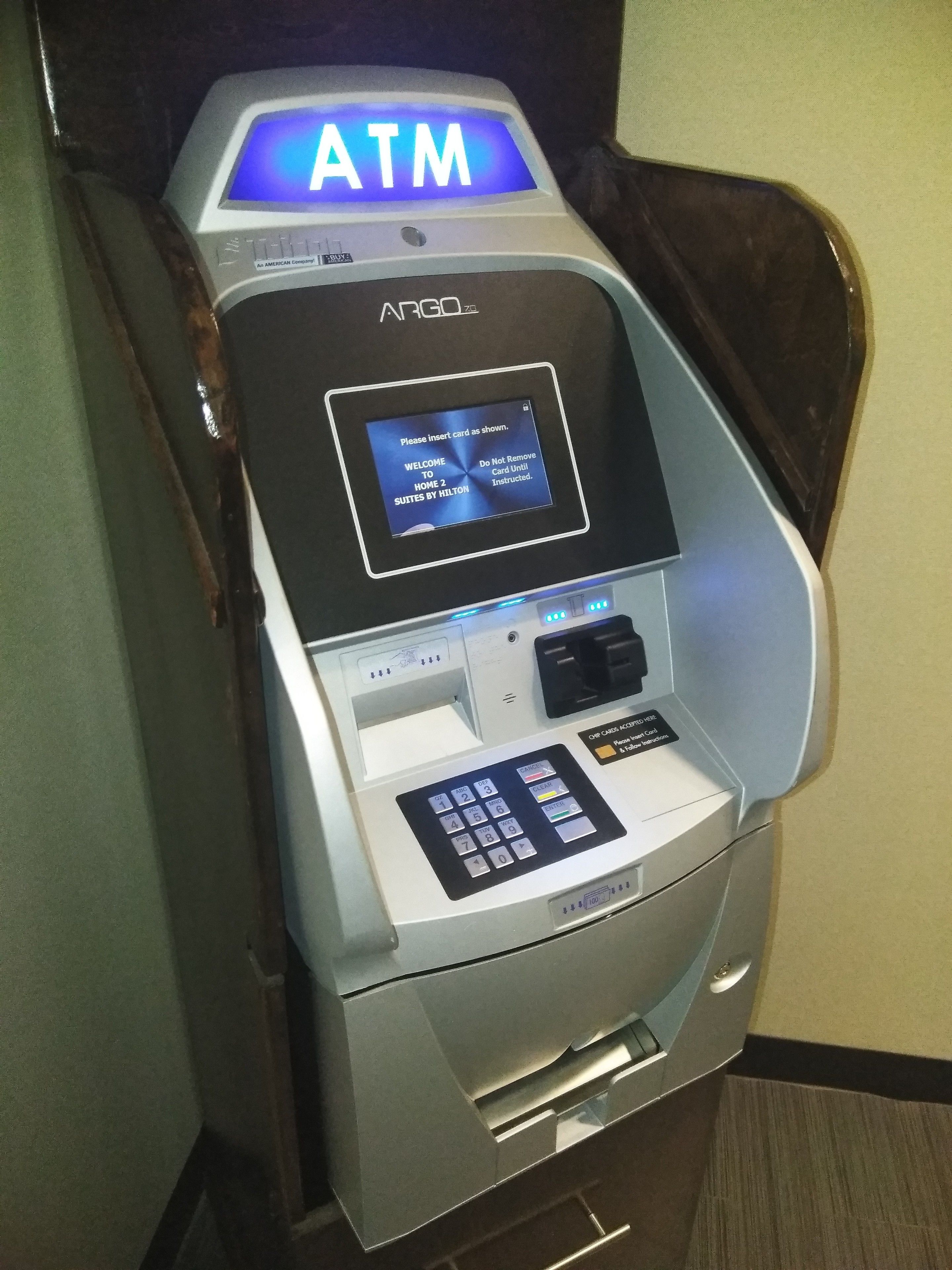 atm/banking on site