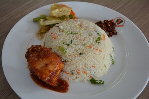 Mat- och restauranghall