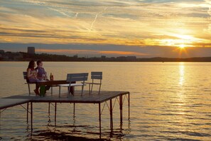 Vue depuis l’hébergement