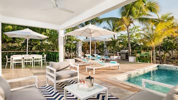 Luxury Villa, 2 Bedrooms | Terrace/patio