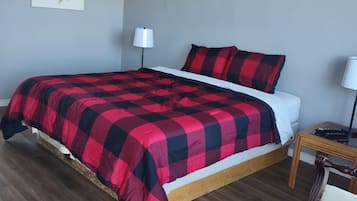 Habitación estándar, 1 cama King size, para no fumadores | Cortinas blackout, wifi gratis y ropa de cama