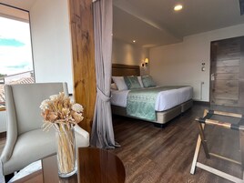 Superior-dobbeltværelse | Pengeskab på værelset, lydisolering, gratis Wi-Fi, sengetøj