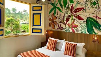 Double Room | Premium bedding, laptop workspace, free WiFi