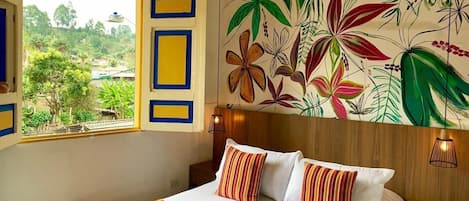 Double Room | Premium bedding, laptop workspace, free WiFi