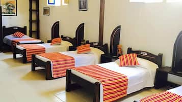 Premium bedding, laptop workspace, free WiFi