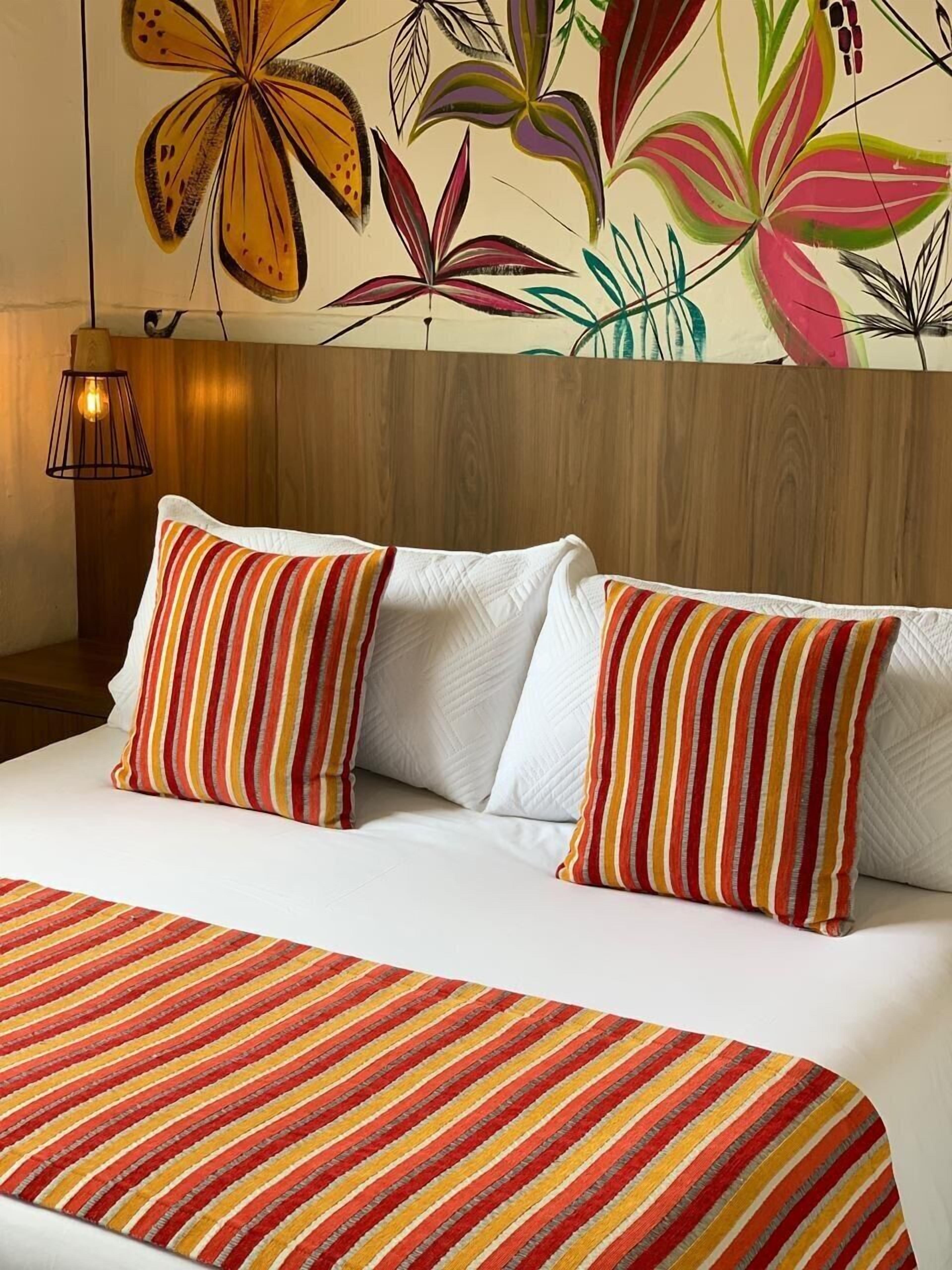 双人房 | 高档床上用品、笔记本电脑工作区、免费 WiFi