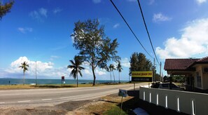 Uitzicht vanuit accommodatie