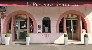 Façade de l’hébergement