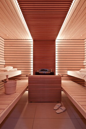 Sauna - Swiss-Chalet Merlischachen - Historik Chalet-Hotel Lodge (Kuessnacht)