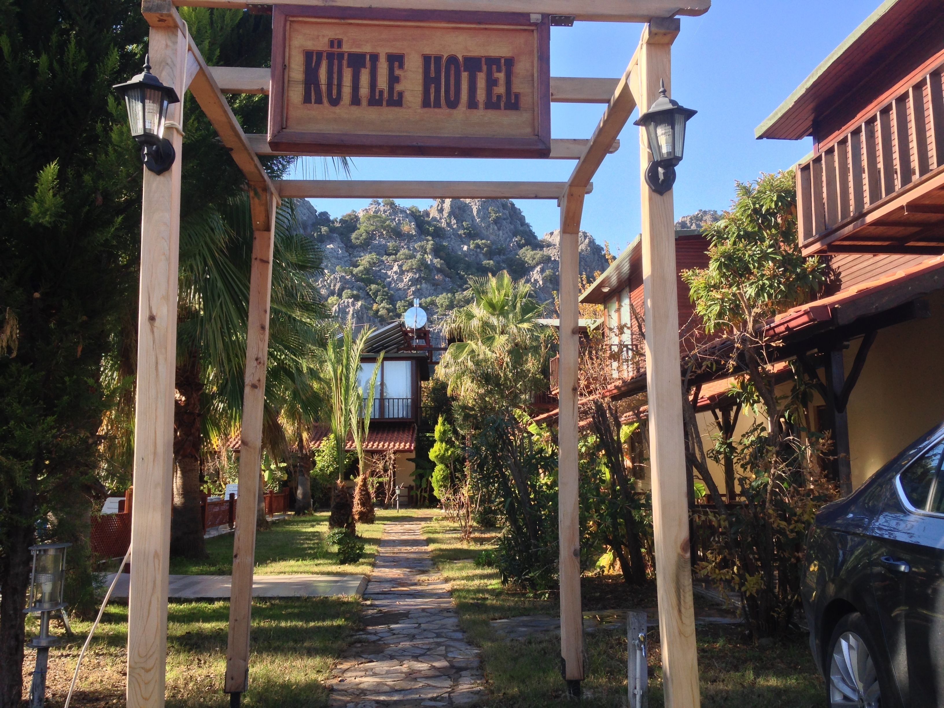 Entrada de la propiedad