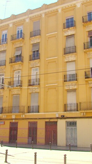 Façade de l’hébergement