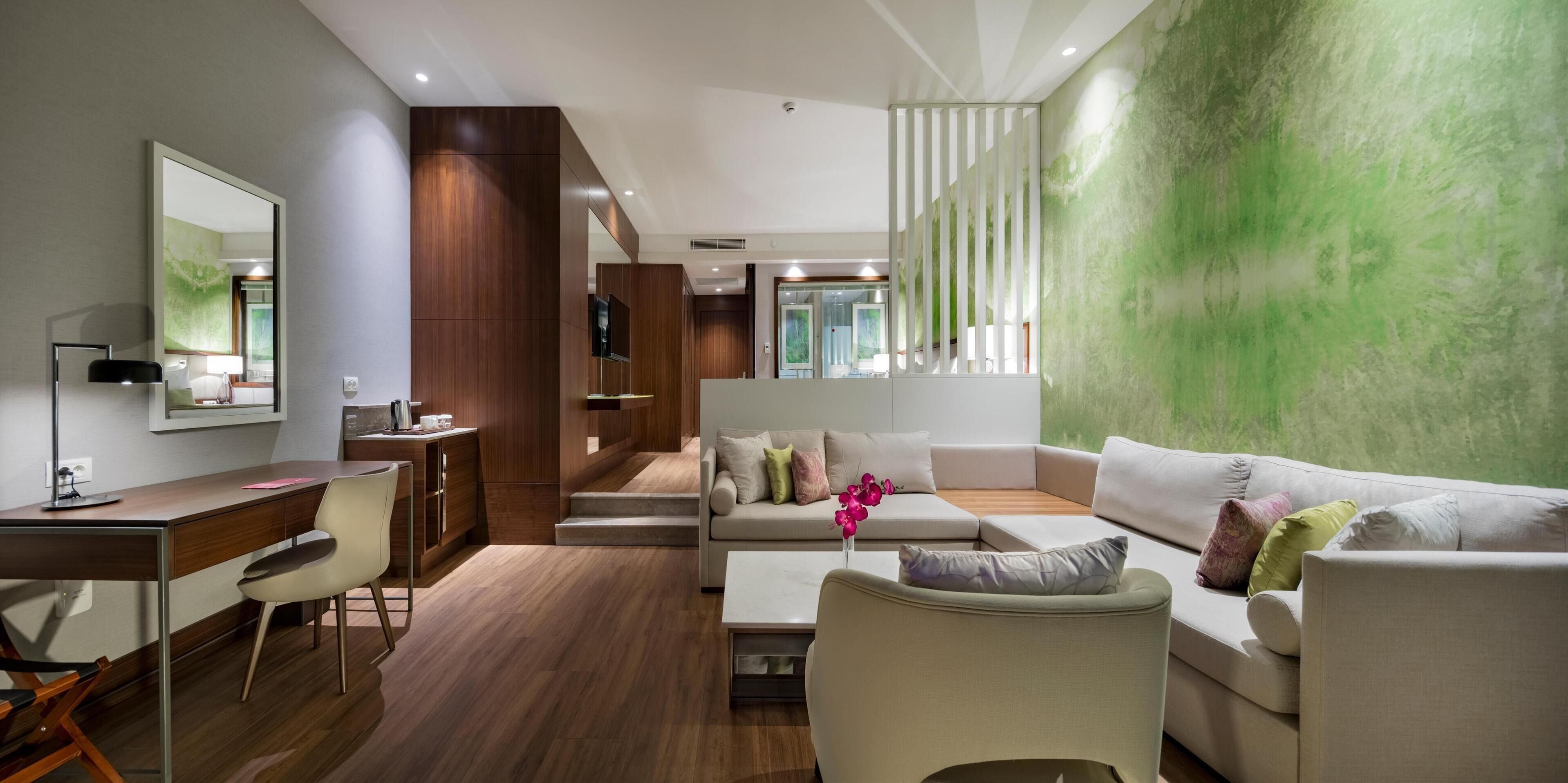 garden suite pool access | 2 bedrooms, premium bedding, free minibar, in-room safe