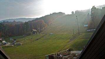 Blick von der Unterkunft