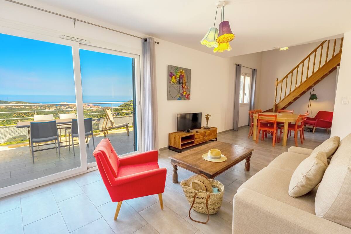 Vue depuis le balcon