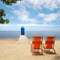 Fassade der Unterkunft