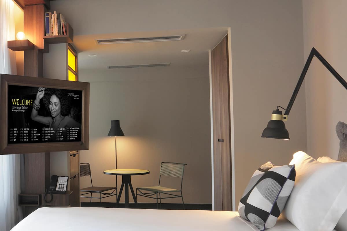 Premium bedding, pillowtop beds, minibar, in-room safe