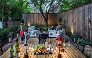 The Poppy King Premium with Tub and Personal Patio | View from room - The Poppy Georgetown (Washington)