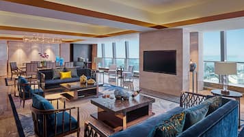 Suite Présidentielle | Coin séjour | Télévision LCD