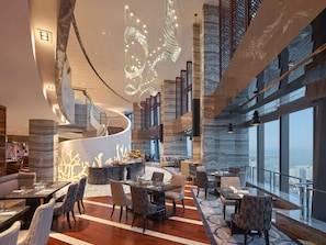 3 restaurants, serveren ontbijt, lunch, diner, Chinese gerechten