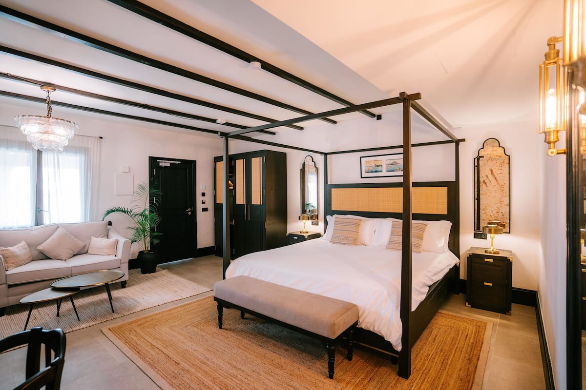 Superior Suite, 1 King Bed, Terrace | Egyptian cotton sheets, premium bedding, down comforters