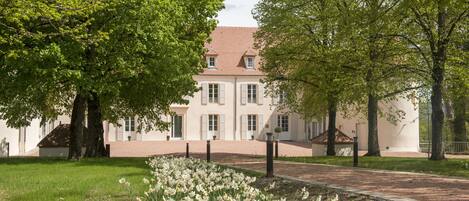 Overnatningsstedets facade