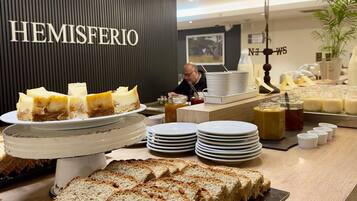 Daily buffet breakfast (USD 19 per person)