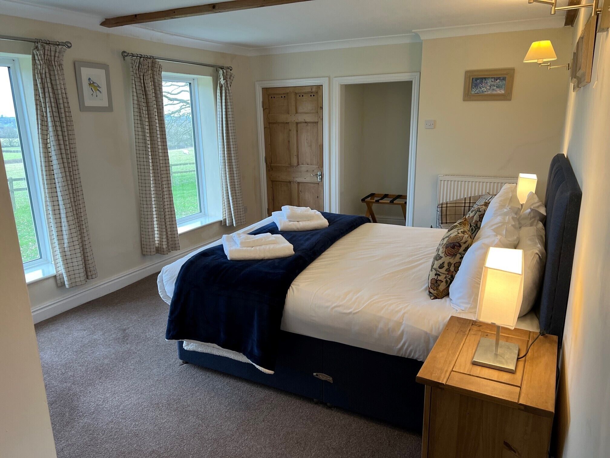 King Bed, Ensuite, Countryside view