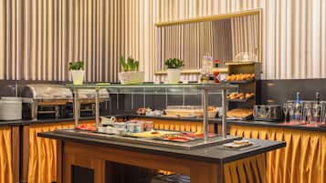 Daily buffet breakfast (EUR 8.00 per person)