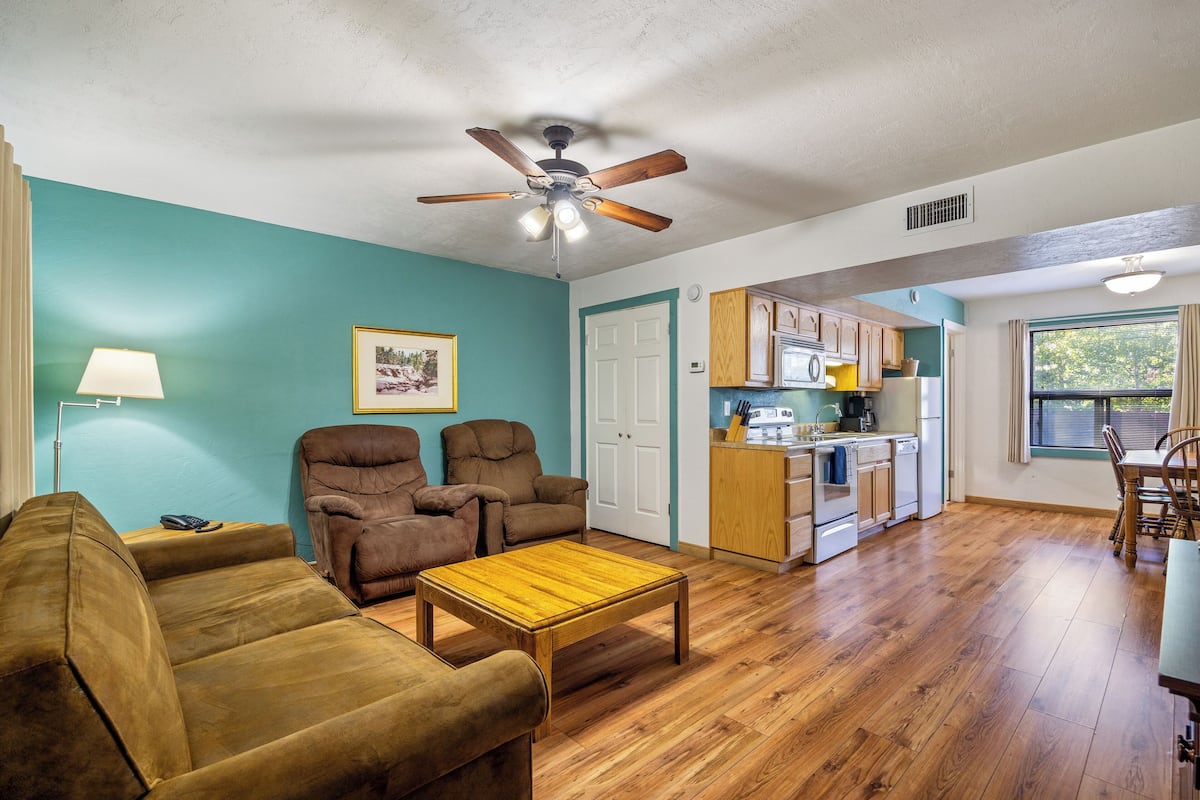 Deluxe Apartment | Living area | TV